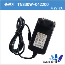 [리튬이온충전기]NTS30W-042200 4.2V 2A/4.2v2a/1S 충전기/ 18650충전기/폴리머 충전기 벽결이형 5521