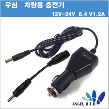 [카드단말기 차량용충전기]세우정보통신 /AC12V-24V  SEWOO LK-P12, LK-P21, LK-P30, LK-P34, LK-P41 모바일 프린터 차량용 충전기 8.4V 시가잭 충전기/ 호환용